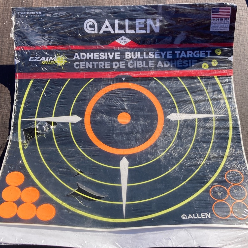 Allen pack of 5 targets